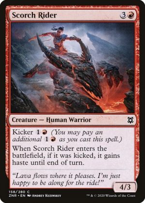 Scorch Rider - Zendikar Rising-(158)