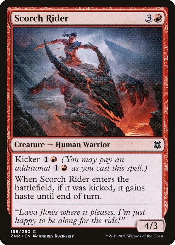 Scorch Rider - Zendikar Rising-(158)