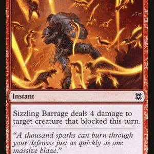 Sizzling Barrage - Zendikar Rising-(162)