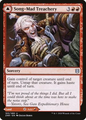 Song-Mad Treachery // Song-Mad Ruins - Zendikar Rising-(165)