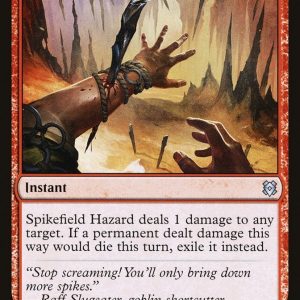 Spikefield Hazard // Spikefield Cave - Zendikar Rising-(166)