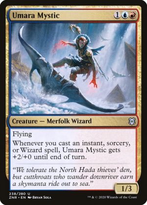 Umara Mystic - Zendikar Rising-(238)