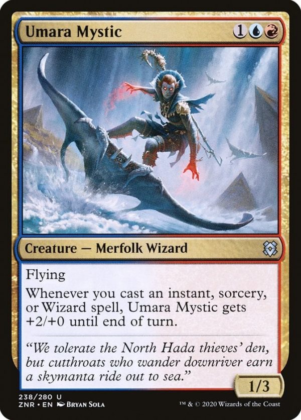 Umara Mystic - Zendikar Rising-(238)
