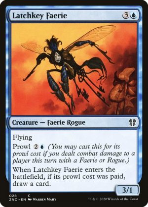 Latchkey Faerie - Zendikar Rising Commander-(028)