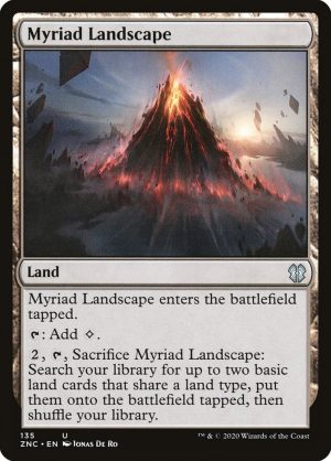 Myriad Landscape - Zendikar Rising Commander-(135)