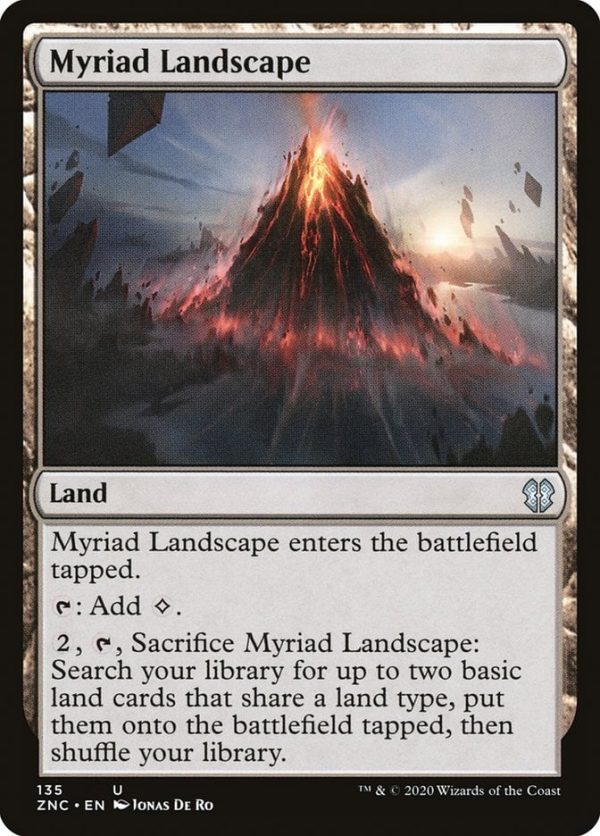 Myriad Landscape - Zendikar Rising Commander-(135)