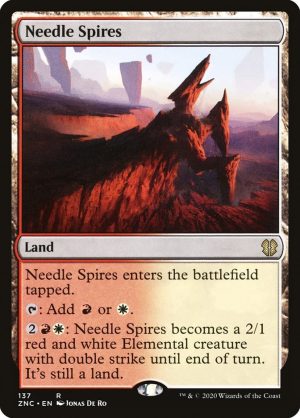 Needle Spires - Zendikar Rising Commander-(137)