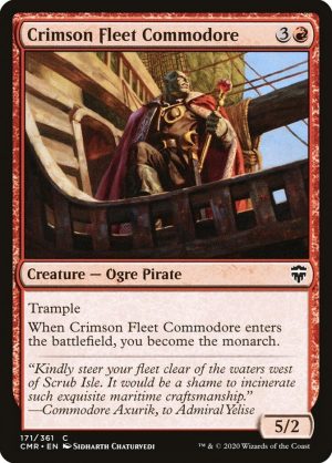 Crimson Fleet Commodore - Commander Legends-(171)