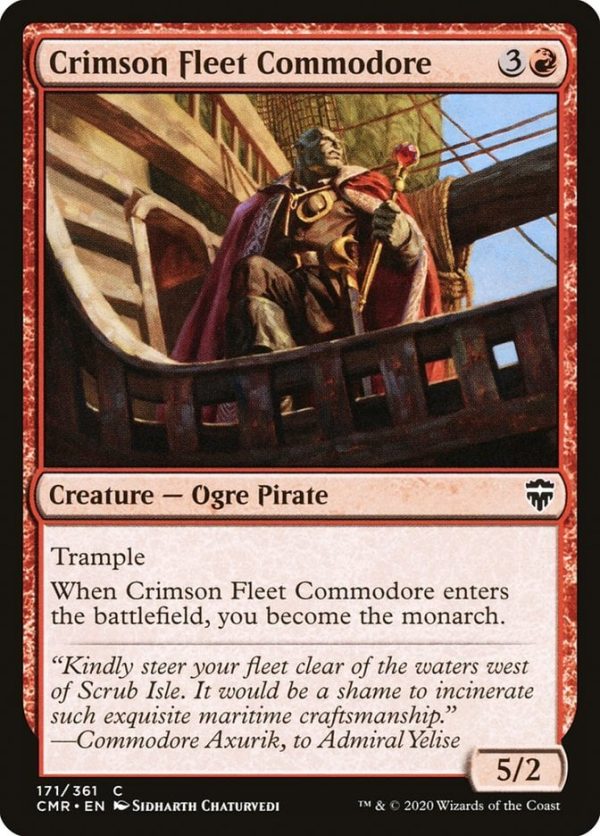 Crimson Fleet Commodore - Commander Legends-(171)