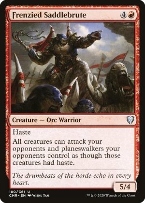 Frenzied Saddlebrute - Commander Legends-(180)
