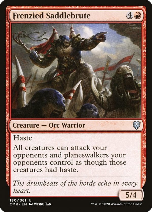 Frenzied Saddlebrute - Commander Legends-(180)
