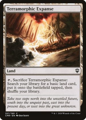 Terramorphic Expanse - Commander Legends-(357)-Foil