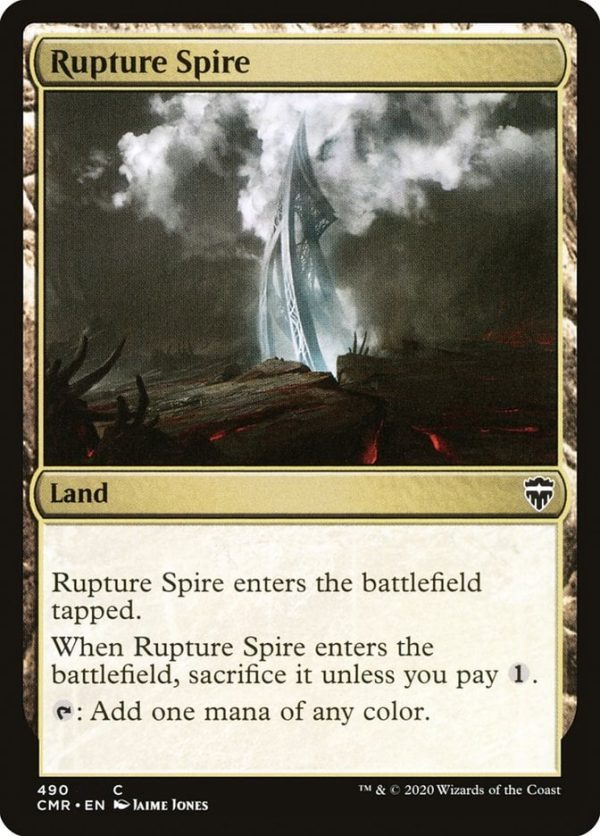 Rupture Spire - Commander Legends-(490)