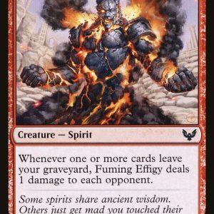 Fuming Effigy - Strixhaven: School of Mages-(103)-Foil