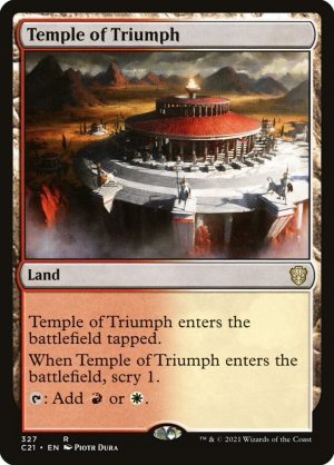 Temple of Triumph - Commander 2021-(327)