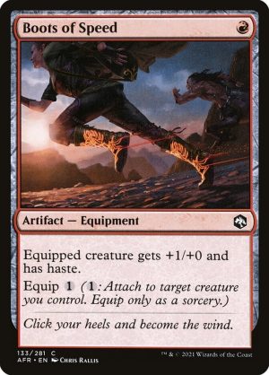 Boots of Speed - Adventures in the Forgotten Realms-(133)-Foil
