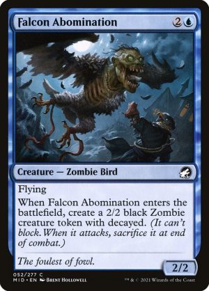 Falcon Abomination - Innistrad: Midnight Hunt-(052)