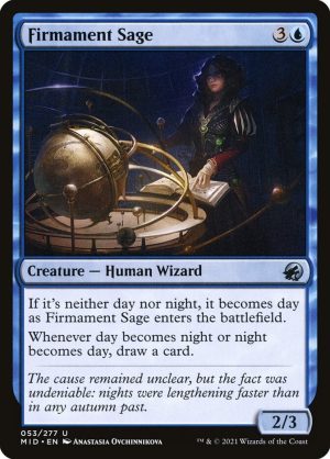 Firmament Sage - Innistrad: Midnight Hunt-(053)-Foil