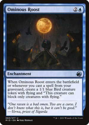 Ominous Roost - Innistrad: Midnight Hunt-(065)