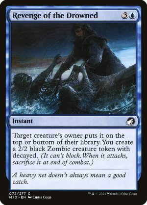 Revenge of the Drowned - Innistrad: Midnight Hunt-(072)