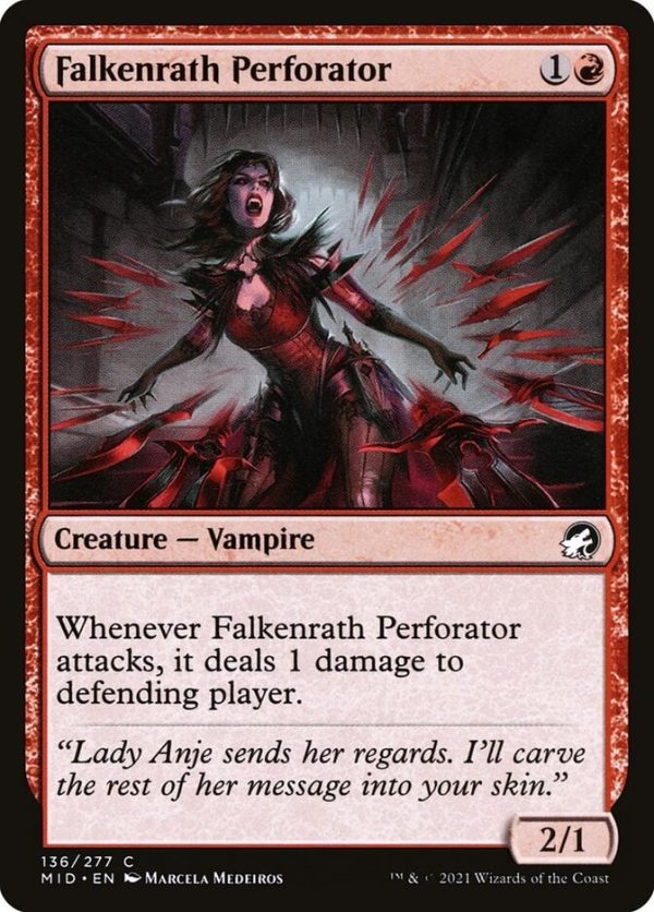 Falkenrath Perforator - Innistrad: Midnight Hunt-(136)
