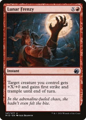Lunar Frenzy - Innistrad: Midnight Hunt-(147)