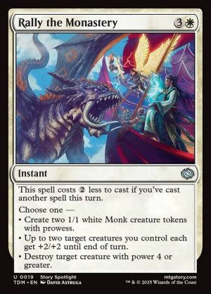 Rally the Monastery - Tarkir: Dragonstorm-(019)