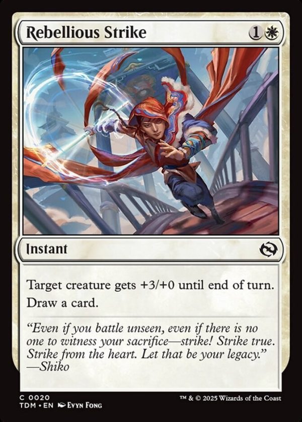 Rebellious Strike - Tarkir: Dragonstorm-(020)