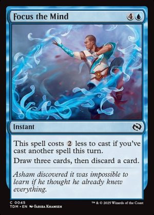 Focus the Mind - Tarkir: Dragonstorm-(045)