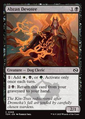 Abzan Devotee - Tarkir: Dragonstorm-(068)