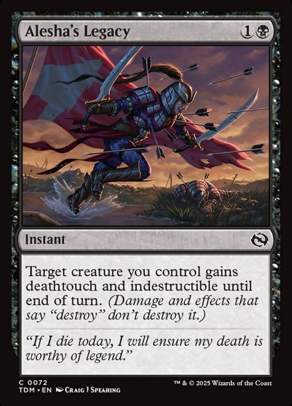 Alesha's Legacy - Tarkir: Dragonstorm-(072)