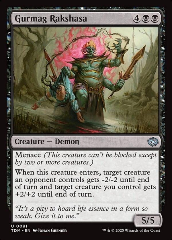 Gurmag Rakshasa - Tarkir: Dragonstorm-(081)