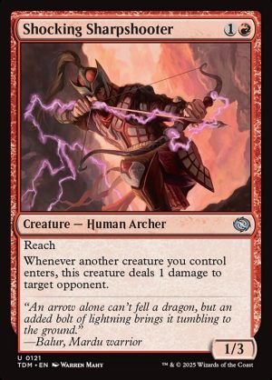 Shocking Sharpshooter - Tarkir: Dragonstorm-(121)