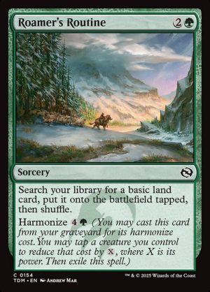 Roamer's Routine - Tarkir: Dragonstorm-(154)