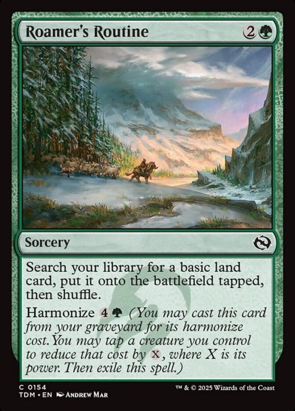 Roamer's Routine - Tarkir: Dragonstorm-(154)