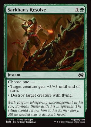 Sarkhan's Resolve - Tarkir: Dragonstorm-(158)