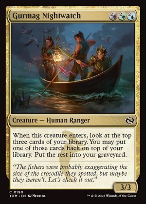 Gurmag Nightwatch - Tarkir: Dragonstorm-(190)