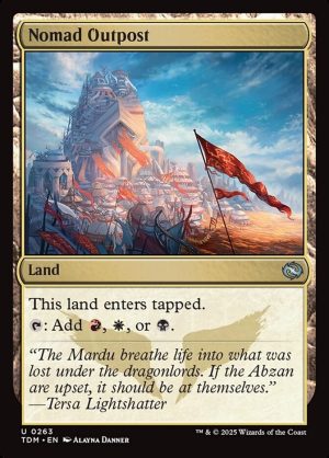 Nomad Outpost - Tarkir: Dragonstorm-(263)