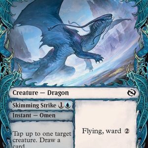 Dirgur Island Dragon // Skimming Strike - Tarkir: Dragonstorm-(294)-Foil