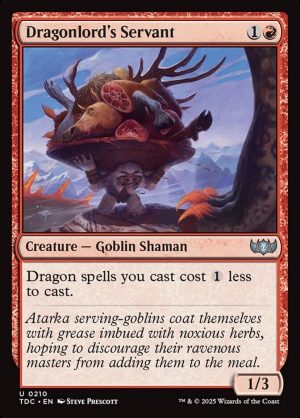 Dragonlord's Servant - Tarkir: Dragonstorm Commander-(210)