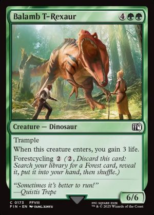 Balamb T-Rexaur - Final Fantasy-(173)-Foil