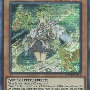 Wynn the Wind Channeler - (2021 Tin of Ancient Battles) - (MP21-EN158) - (Prismatic Secret Rare)