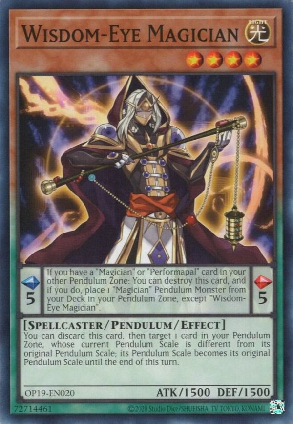 Wisdom-Eye Magician - (OTS Tournament Pack 19) - (OP19-EN020) - (Common)
