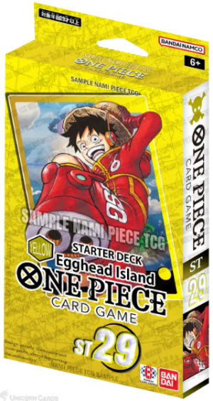 One Piece Card Game: Starter Deck - EggHead [ST29] Expected Arrival Mid Jan 2026