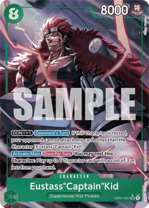 Eustass"Captain"Kid (OP01-051) (Alternate Art) - Premium Booster -The Best- (PRB-01)