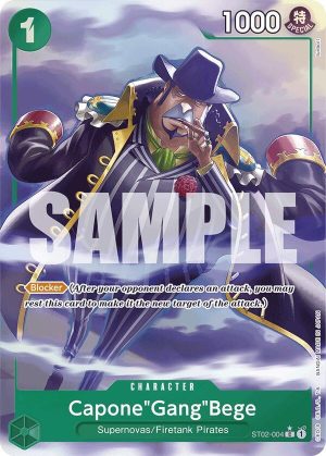 Capone"Gang"Bege (ST02-004) (Alternate Art) - Premium Booster -The Best- (PRB-01)
