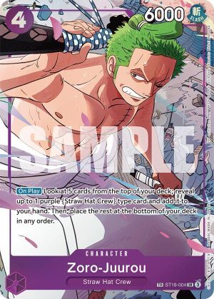Zoro-Juurou (ST18-004) - Emperors in the New World (OP09) TR