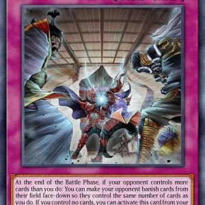 Evenly Matched - (Structure Deck: Beware of Traptrix) - (SDBT-EN038) - (SR)