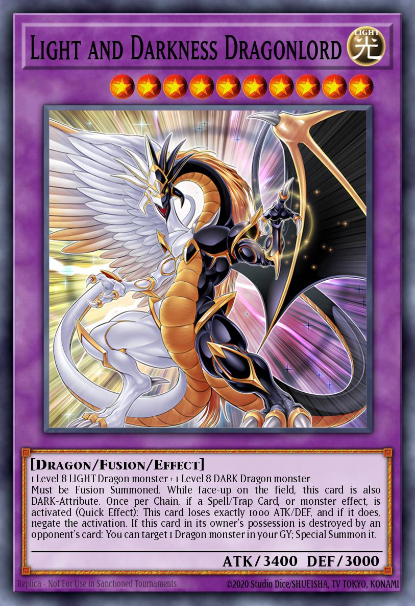 Light and Darkness Dragonlord - (The Infinite Forbidden) - (INFO-EN034) -