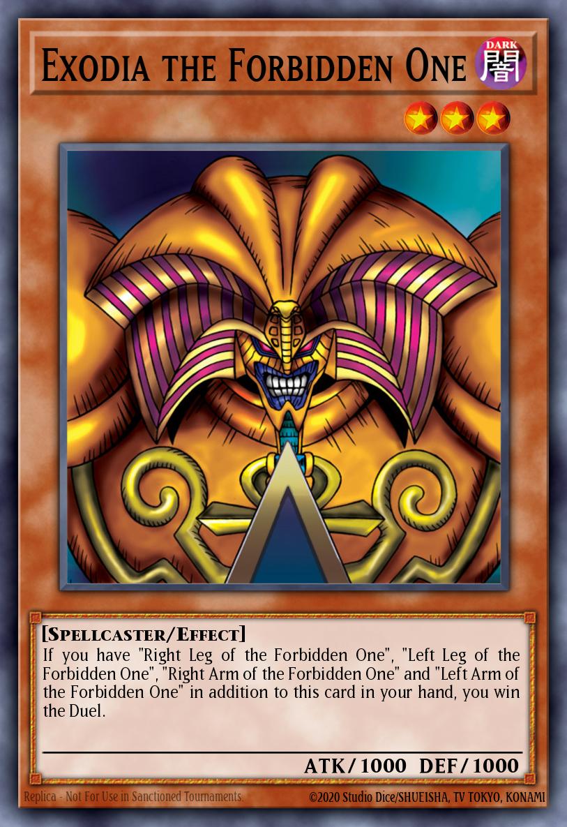 Exodia the Forbidden One - (OTS Tournament Pack 25) - (OP25-EN001) - (UtR)